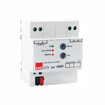 KNX DA100 Dali Gateway 64 toestellen tot 8 dali sensoren