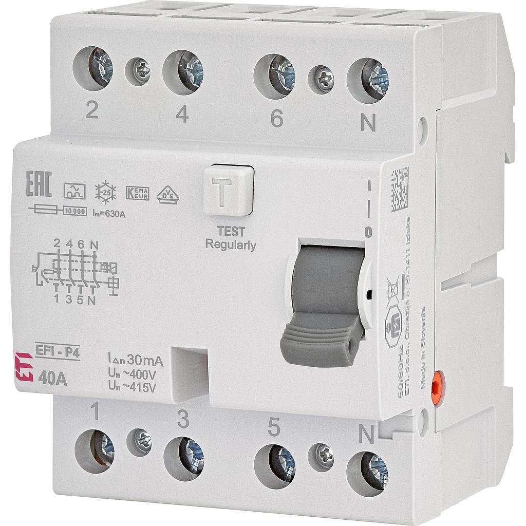 ETI ASTI - Différentielle EFI-4A 40 /0.03A