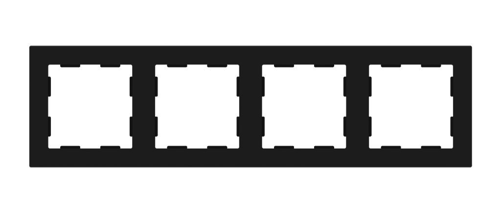 Zennio ZS55 4M (Antraciet)