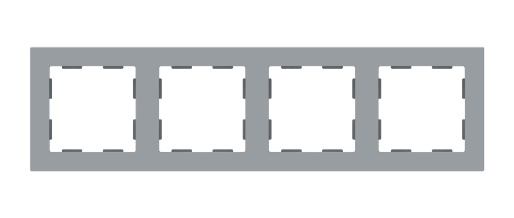 Zennio ZS55 4M (Zilver)