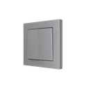 Zennio ZS55 - Drukknop 2-v (Zilver)