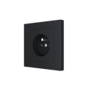 Afgewerkt Zennio ZS55 penaarde stopcontact (Antraciet)