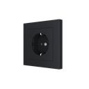 Afgewerkt Zennio ZS55 schuko stopcontact (Antraciet)