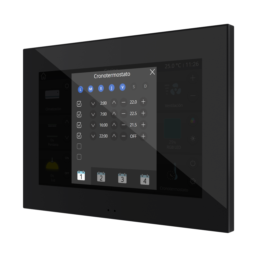 Zennio Z70 v2 (Antraciet)