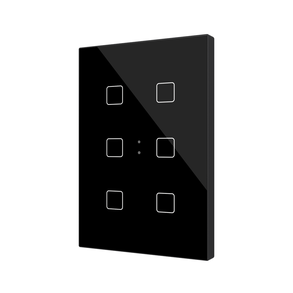 Zennio Flat XL X6 (Antraciet)