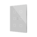 Zennio Flat XL X6 (Zilver)