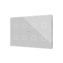 Zennio Flat XL X8 (Zilver)