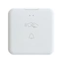 Zennio IWAC Out - met deurbel (Wit)