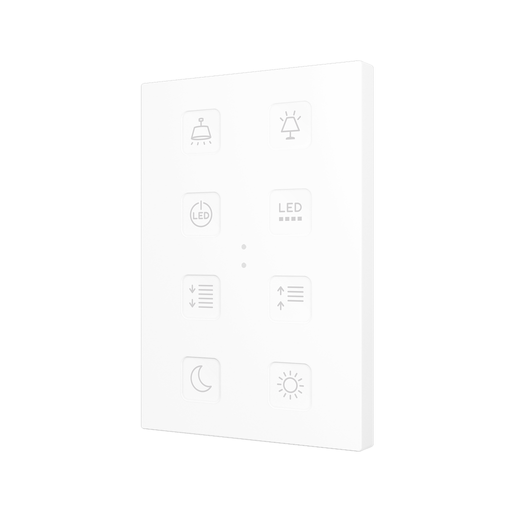 Zennio Tecla XL X8 (custom)