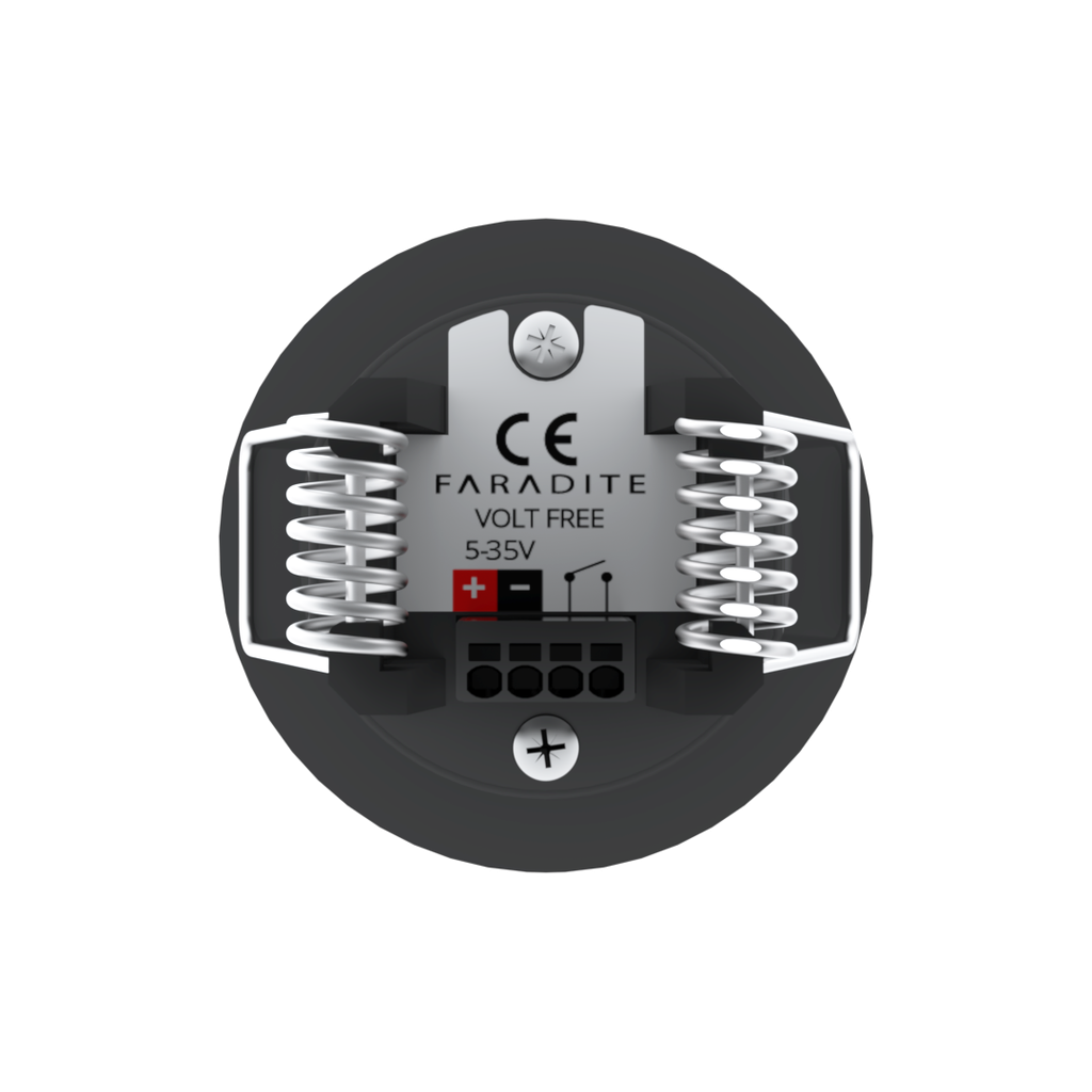 Faradite Motion Sensor 360 - Volt Free (Zwart)