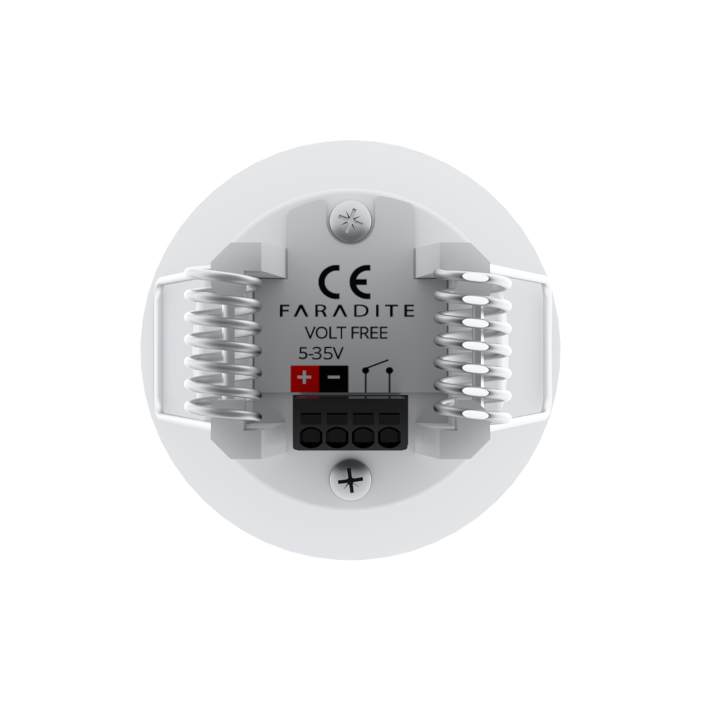 Faradite Motion Sensor 360 - Volt Free (Wit)