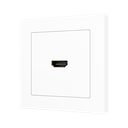 Zennio ZS55 - HDMI centraalplaat (Mat wit)