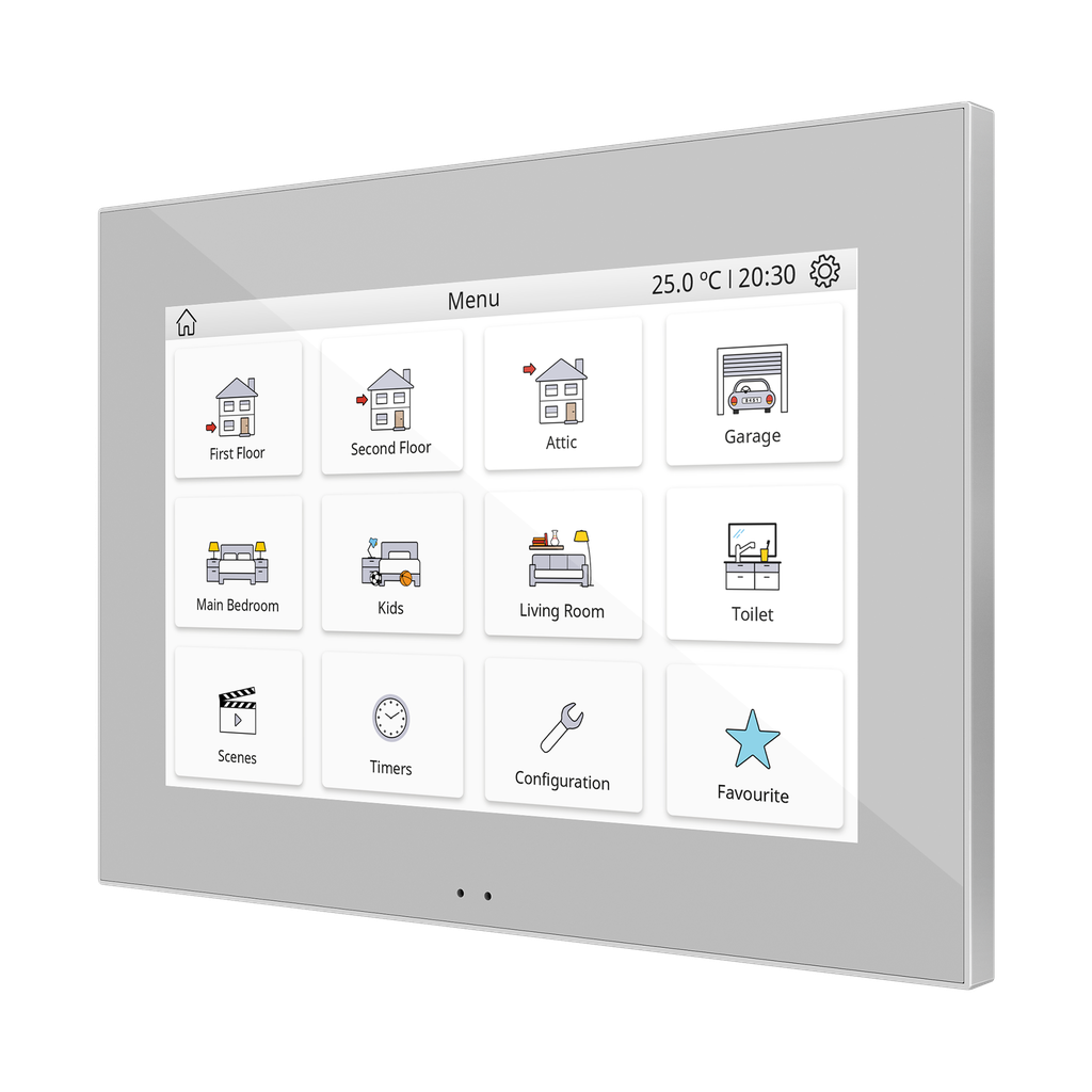 Zennio Z70 v2 (Zilver)