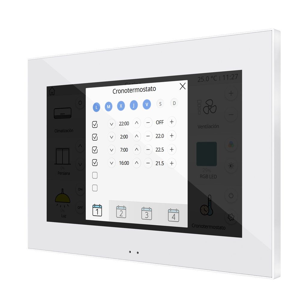Zennio Z70 v2 (Wit)