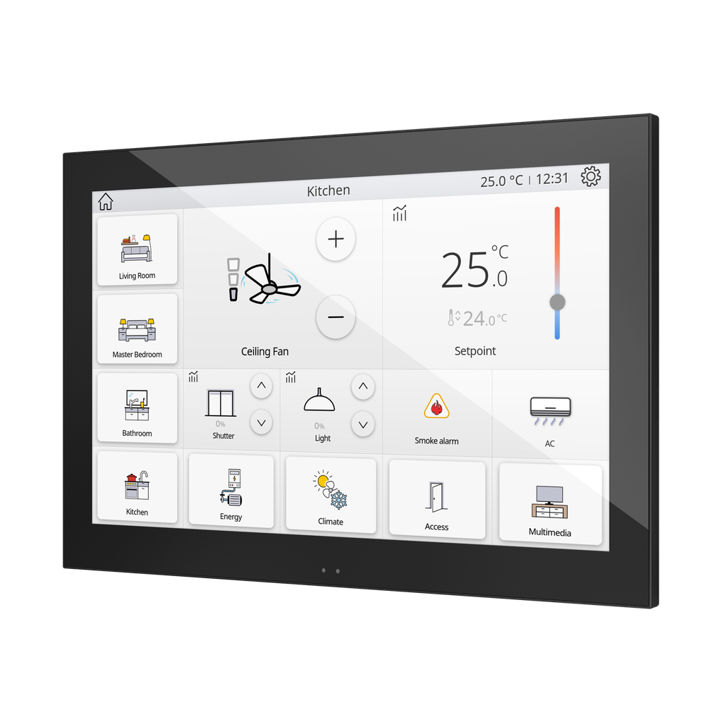 Zennio Z100 (Antraciet)