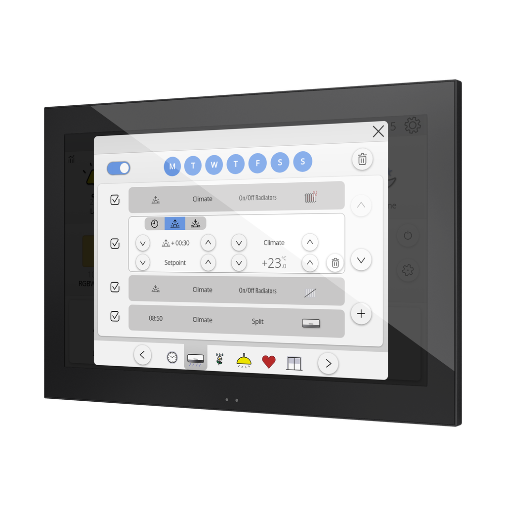 Zennio Z100 (Antraciet)