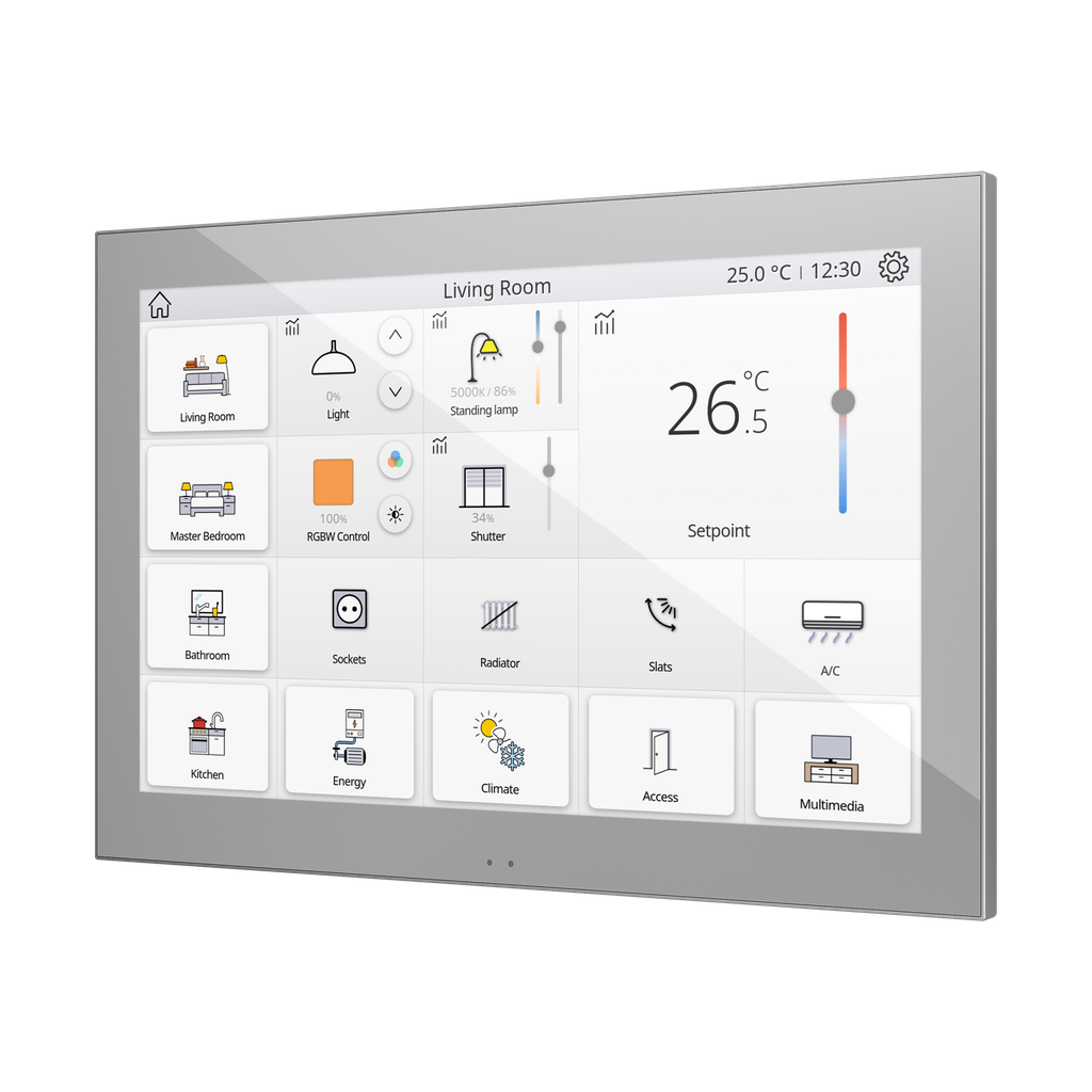 Zennio Z100 (Zilver)