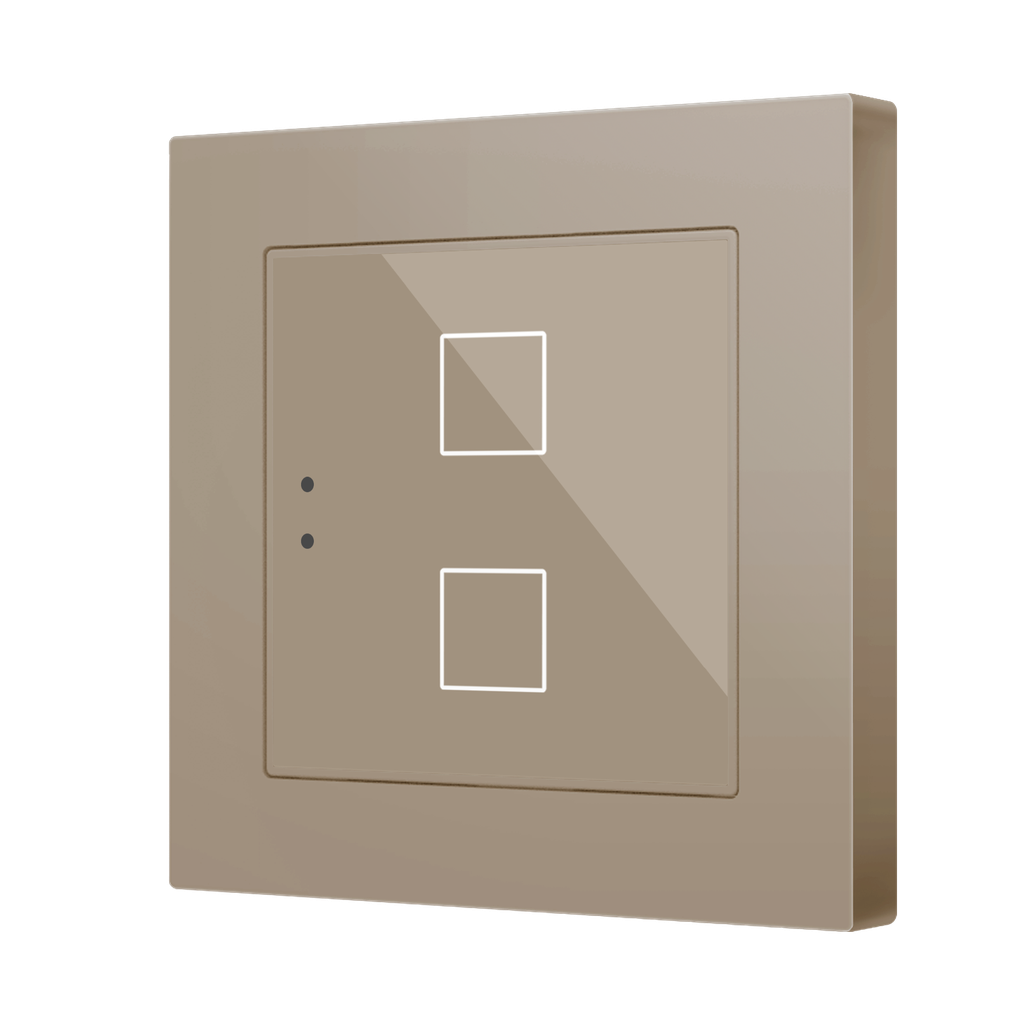 Zennio Flat 55 X2 v2 (Champagne)
