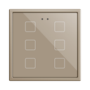 Zennio Flat 70 X6 (Champagne)