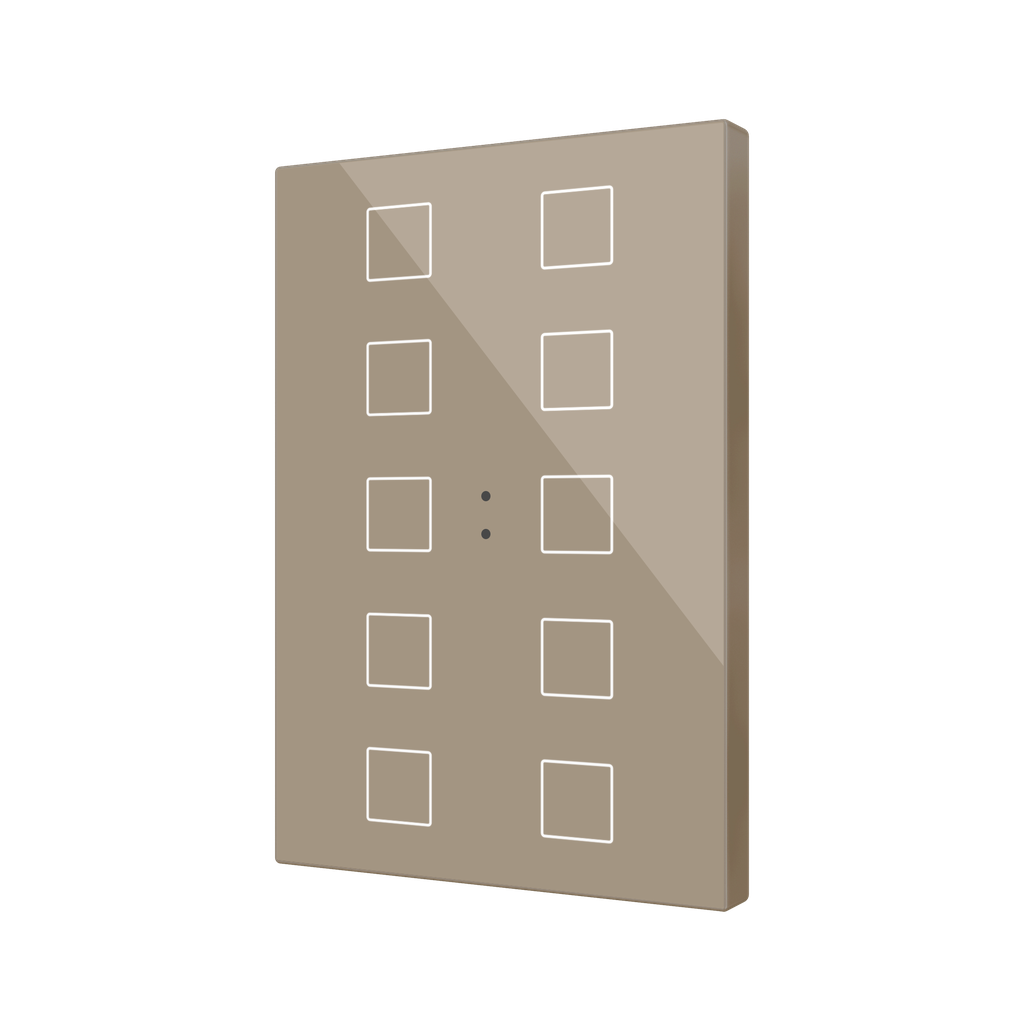 Zennio Flat XL X10 (Champagne)