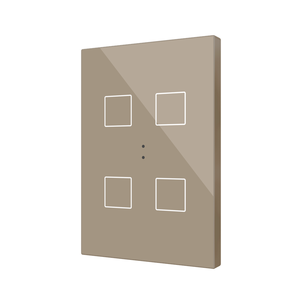 Zennio Flat XL X4 (Champagne)