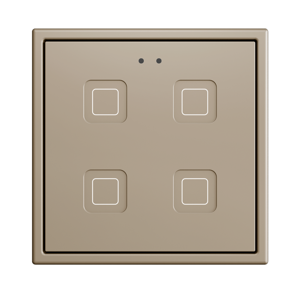 Zennio Tecla 70 X4 (Champagne)