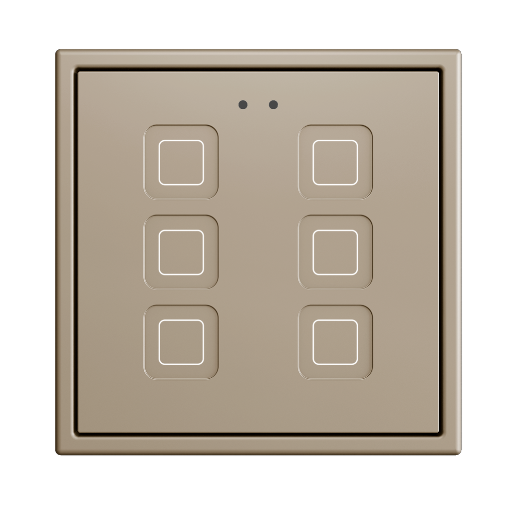 Zennio Tecla 70 X6 (Champagne)