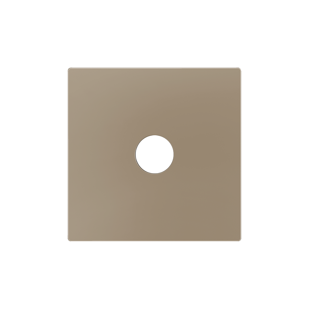 Zennio ZS55 - 3.5mm jack centraalplaat (Champagne) - VPE=10