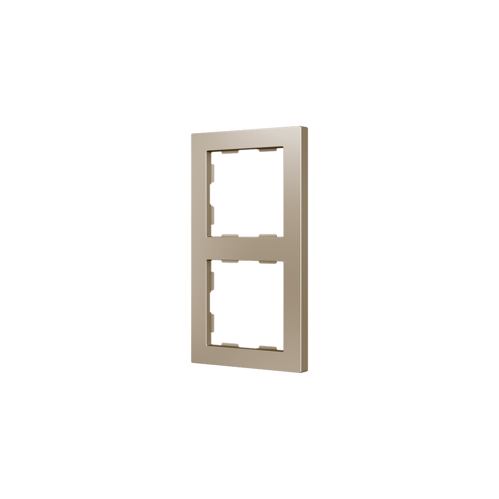 Zennio ZS55 - Afdekraam 2M (Champagne)