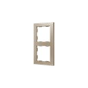 Zennio ZS55 - Afdekraam 2M (Champagne)