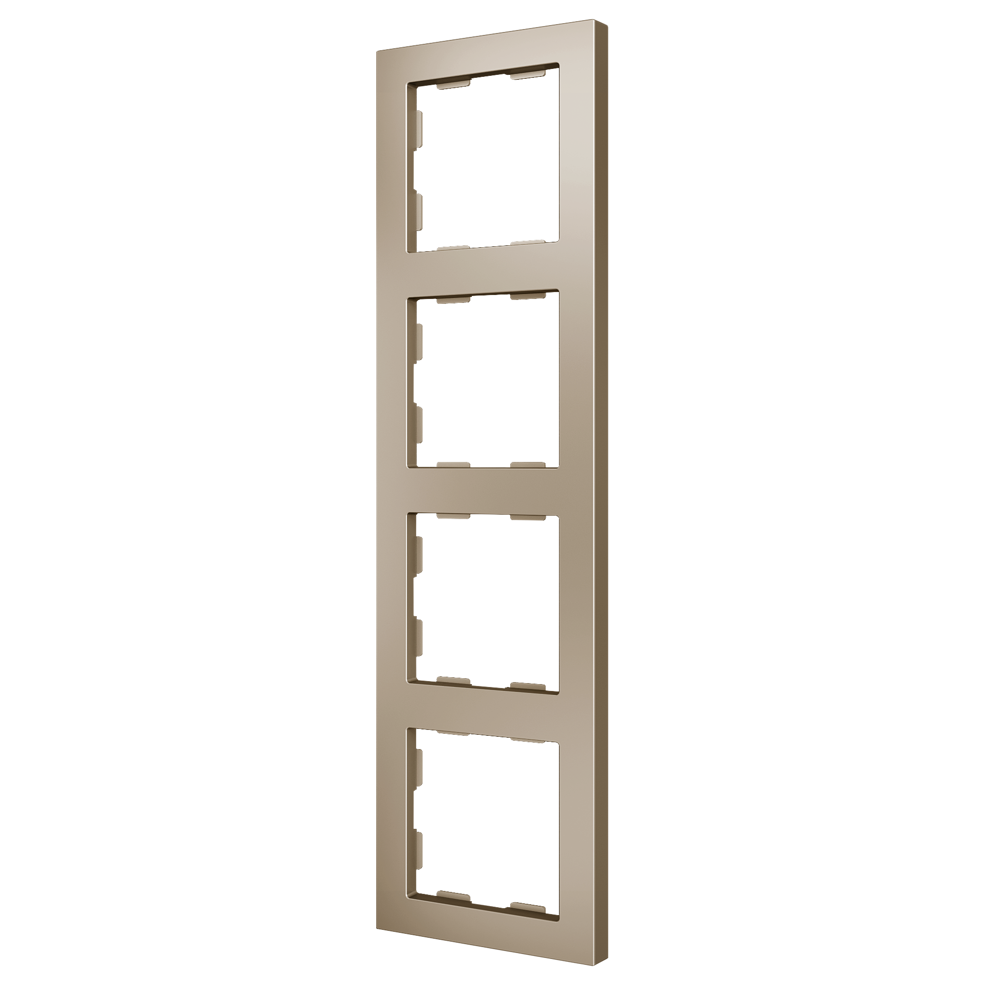 Zennio ZS55 - Afdekraam 4M (Champagne)