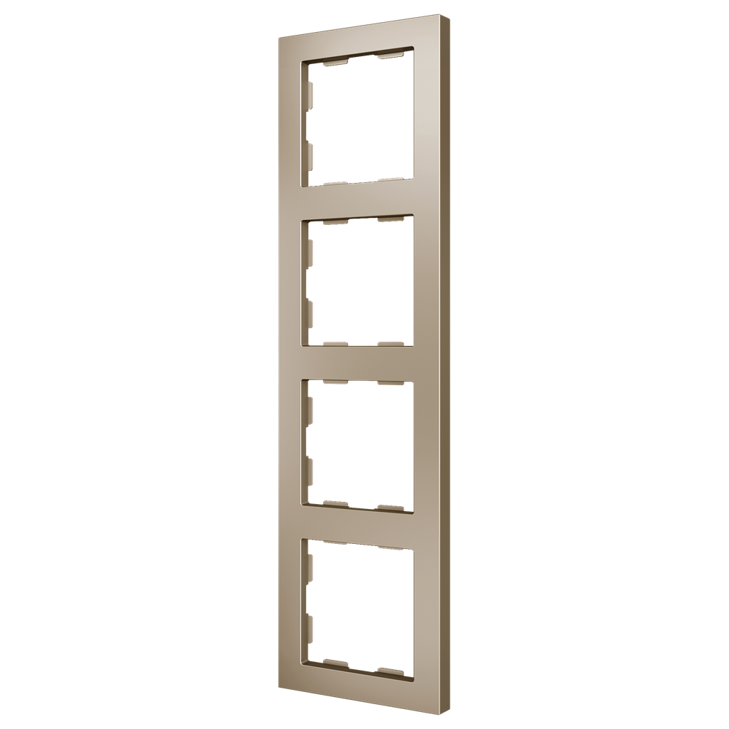 Zennio ZS55 - Afdekraam 4M (Champagne)