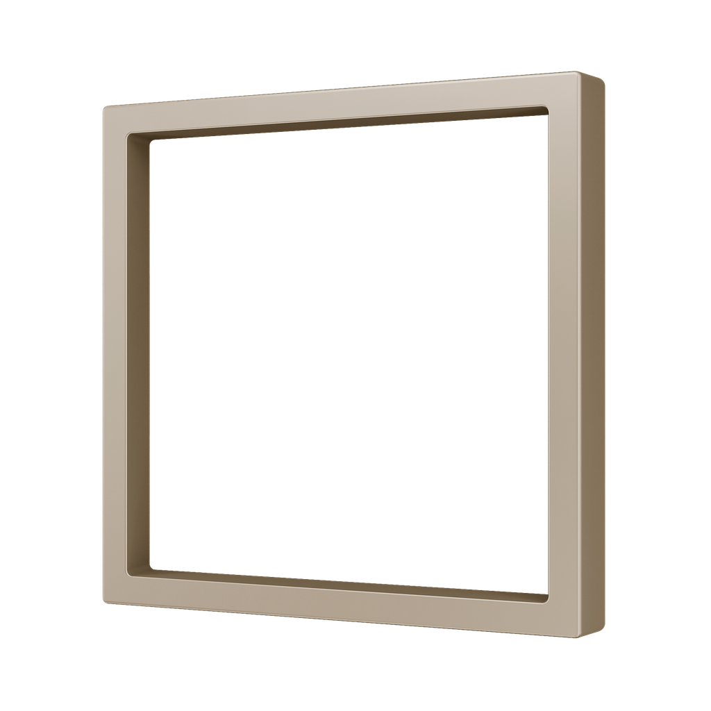 Zennio ZS70 - Afdekraam 1M (Champagne)