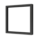 Zennio ZS70 - Afdekraam 1M (Antraciet) v2