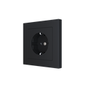 Afgewerkt Zennio ZS55 schuko stopcontact (Antraciet)