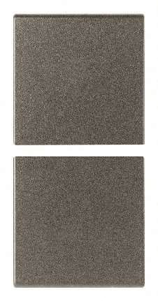 Vimar Arké - 2 halve knoppen 1M (Blanco - Metaal)