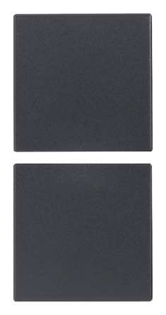 Vimar Eikon Evo/Exé - 2 demi-boutons 1M (Vide - Gris)