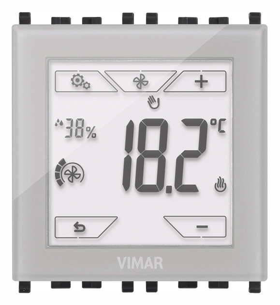 Vimar KNX Touchthermostaat 2M (Neutral)