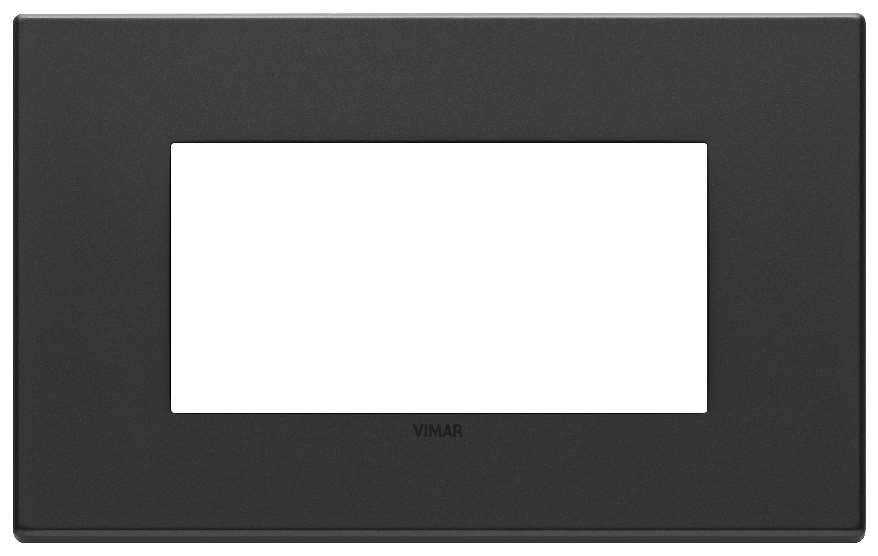 Vimar Eikon Exé - Plaque de Recouvrement 4M (Métal - Anthracite)