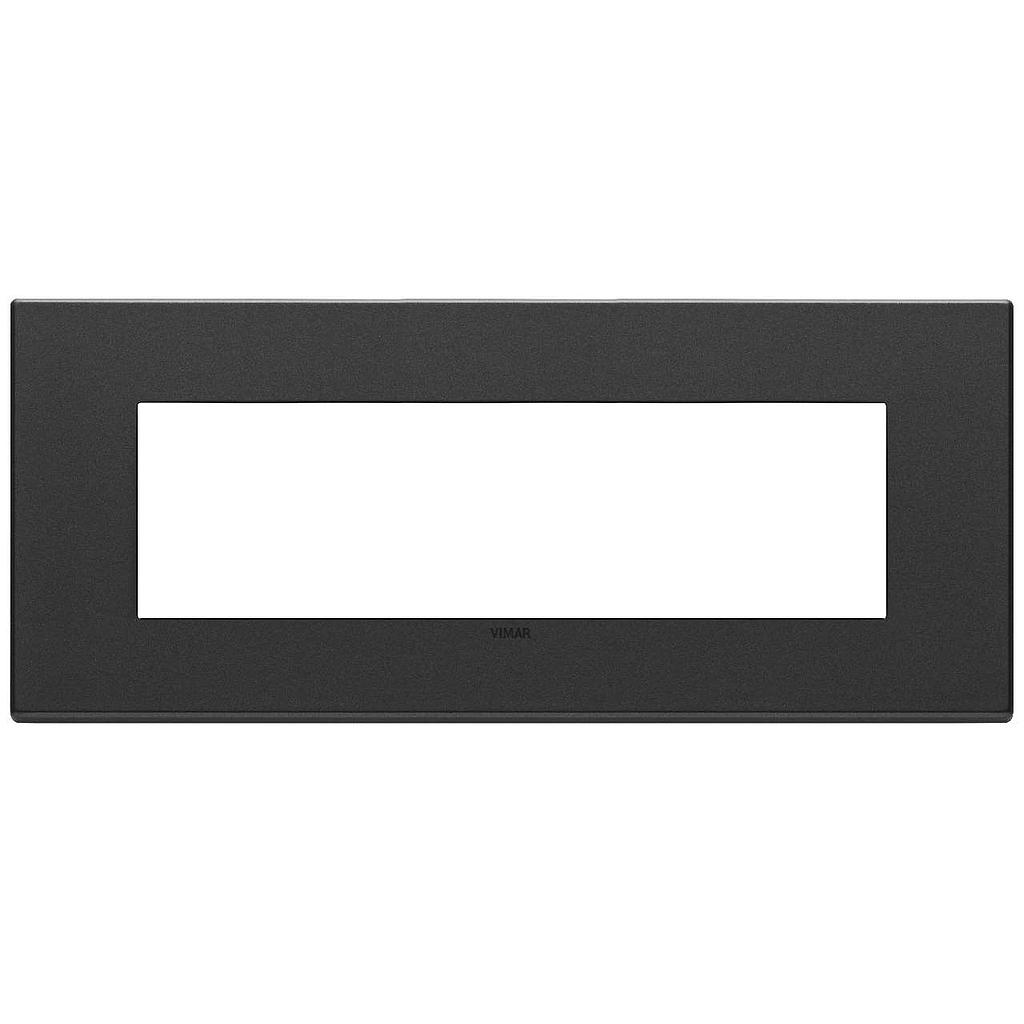 Vimar Eikon Exé - Plaque de Recouvrement 7M (Métal - Anthracite)