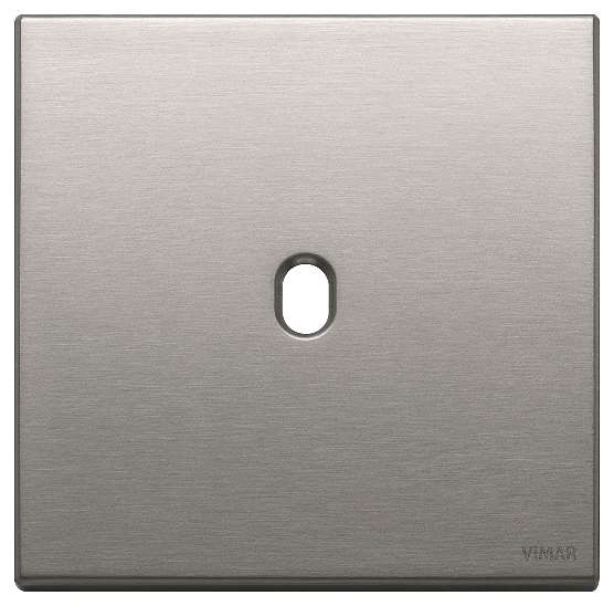 Vimar Eikon Exé Vintage - Plaque de Recouvrement 2Mx1 (Nickel Brossé)