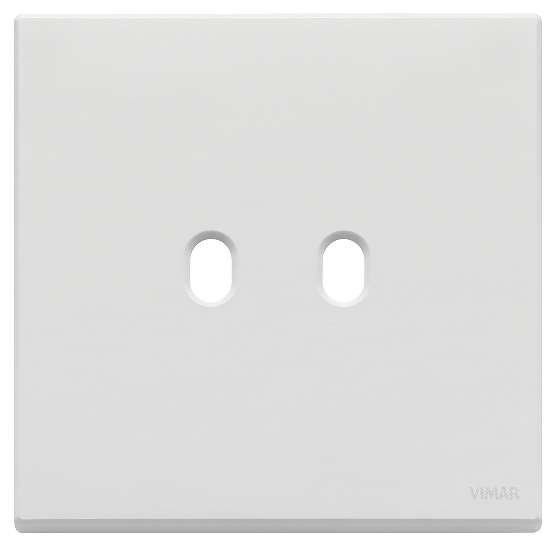 Vimar Eikon Exé Vintage - Plaque de Recouvrement 2Mx2 (Mat Blanc)