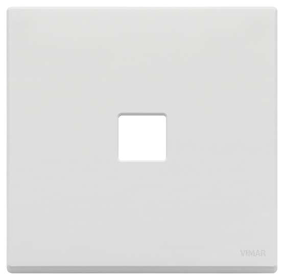 Vimar Eikon Exé Flat - Afdekraam 2Mx1 (Matt White)