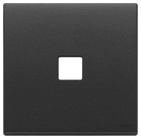 Vimar Eikon Exé Flat - Afdekraam 2Mx1 (Anthracite Grey)