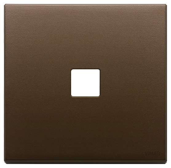 Vimar Eikon Exé Flat - Plaque de recouvrement 2Mx1 (Bronze brossé foncé)