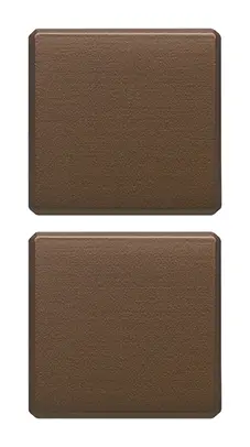 Vimar Eikon Exé Flat - 2 boutons (Vide - Bronze)