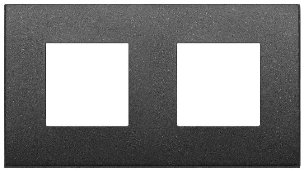 Vimar Arké Classic - Metal-Color 4M - 2+2x71 (Métal - Mat grafiet)