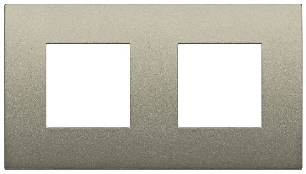 Vimar Arké Classic - Metal-Color 4M - 2+2x71 (Métal - Mat champagne)