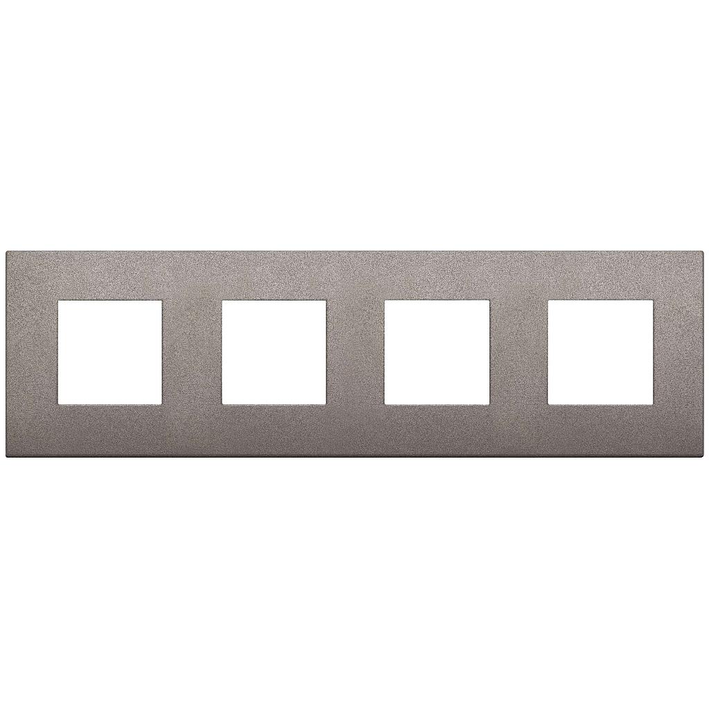 Vimar Arké Classic - Metal-Color 8M - 2+2+2+2x71 (Métal - Mat titanium)