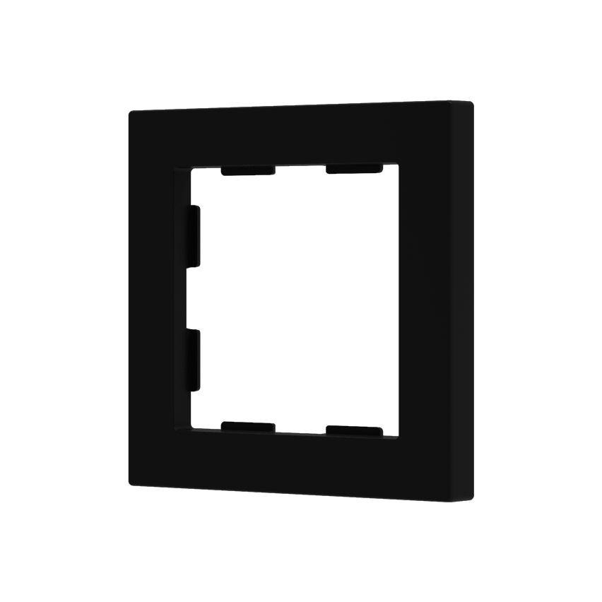 Zennio ZS55 - Afdekraam 1M (Antraciet)